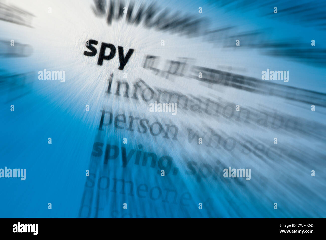 Spy - Spying Stock Photo