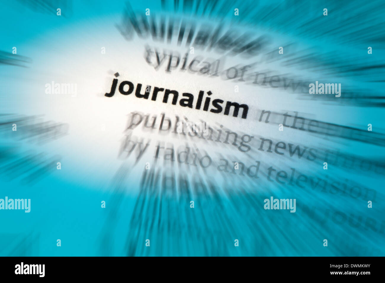 Journalism Stock Photo