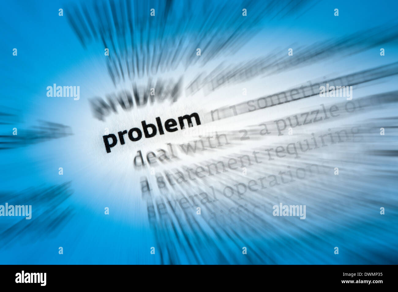 Problem Stock Photo