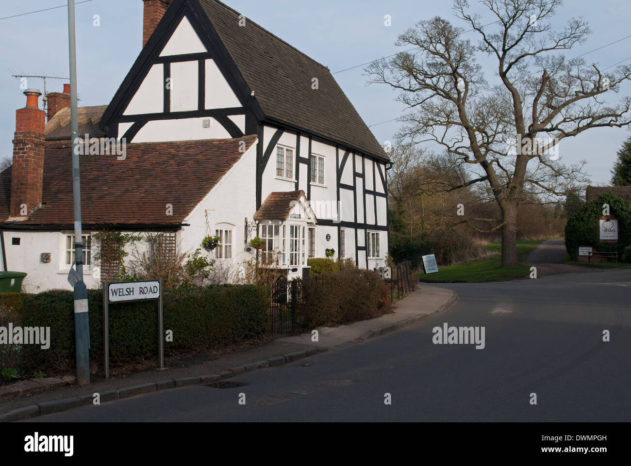 Welsh Road, Offchurch, Warwickshire, England, UK Stock Photo Alamy