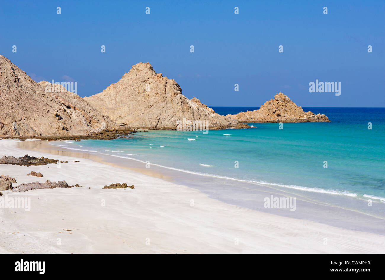 Qalansia beach, Socotra Island, Yemen, Middle East Stock Photo