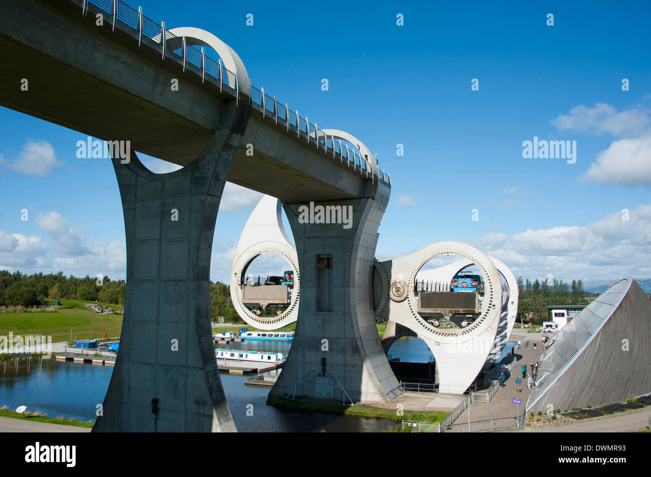 Falkirk Wheel, Bonnybridge Stock Photo Alamy
