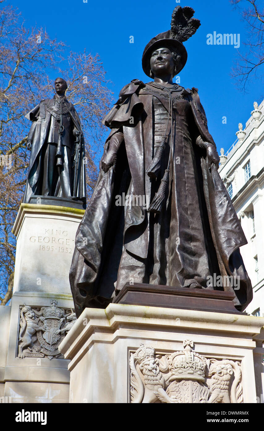 Queen mother statue the mall hires stock photography and images Alamy