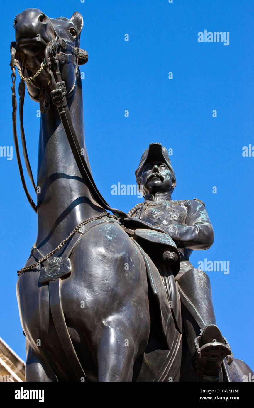 Viscount Wolseley Statue in Horseguards Parade, London. Stock Photo