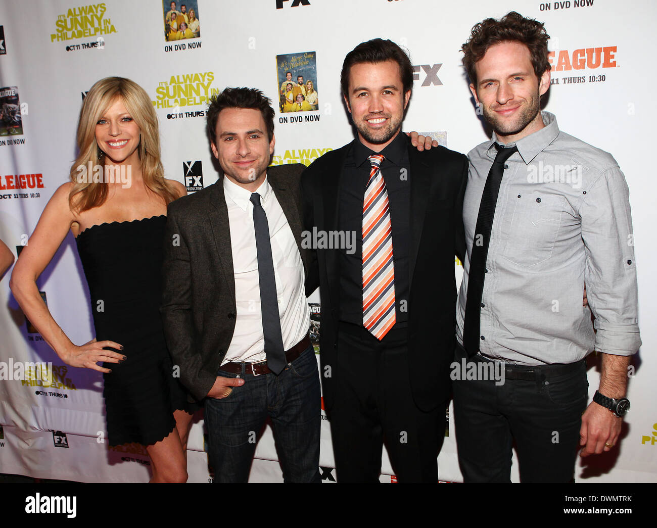 Actors Charlie Day Rob Mcelhenney Glenn Editorial Stock Photo - Stock Image