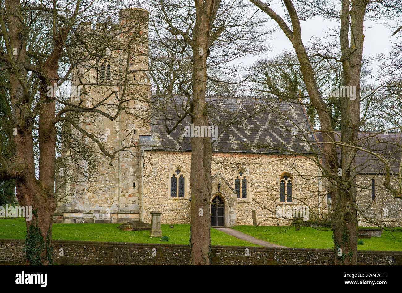 Grade 1 listed Church of St. Mary the Virgin, Church End, Kensworth