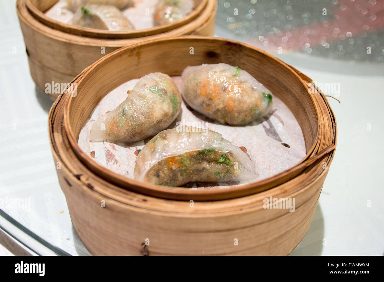 Steamed Dumpling Chiu Chao Fan Guo with Pork Shrimp Peanuts Jicama and