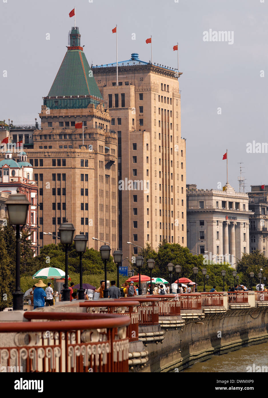 Historic shanghai waterfront hi-res stock photography and images - Alamy
