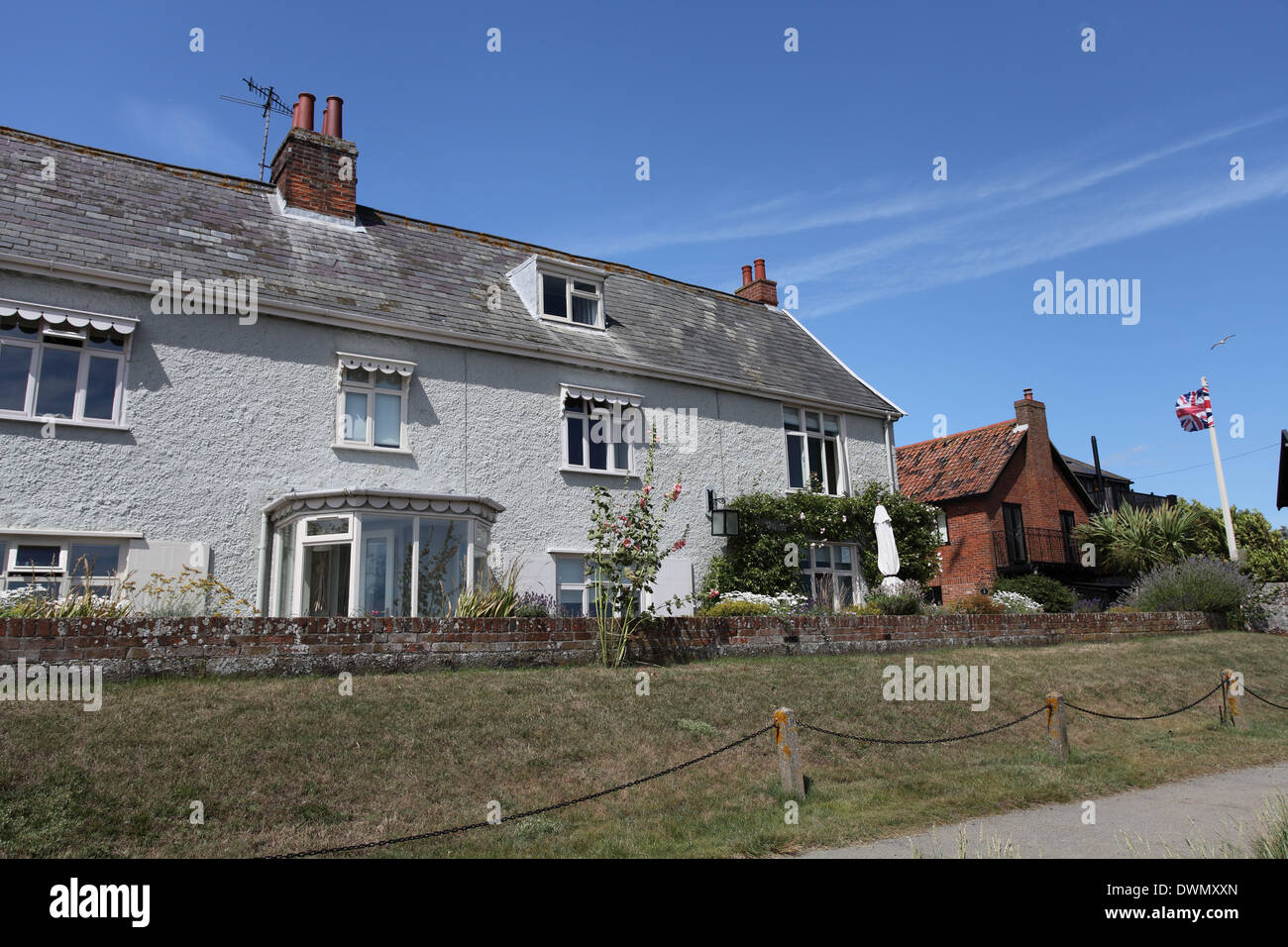 Quay View house a traditional Suffolk house, Orford Quay Stock Photo Alamy