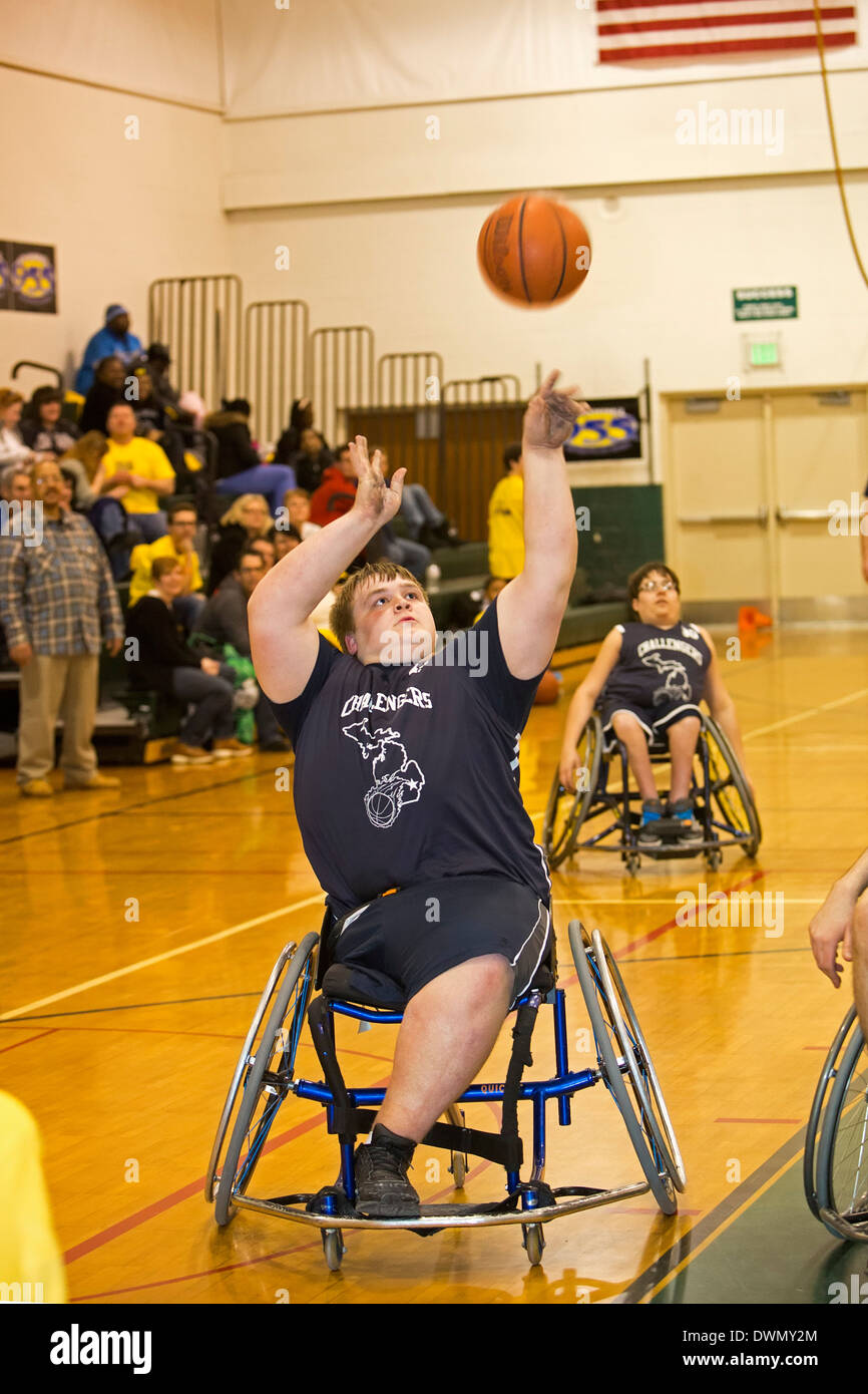 Wheelchair Basketball Stock Photo Alamy