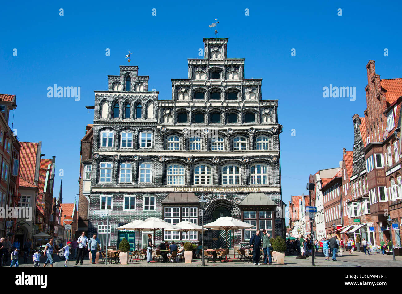 Chamber of Industry and Commerce, Luneburg Stock Photo