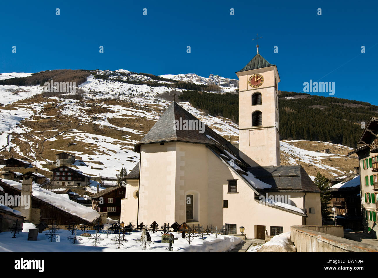 Switzerland, Canton Grisons, Vals Stock Photo Alamy