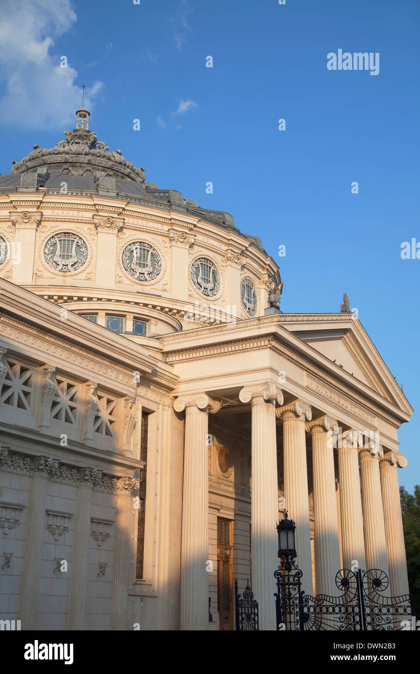 Romanian Athenaeum, Piata Revolutiei, Bucharest, Romania, Europe Stock Photo