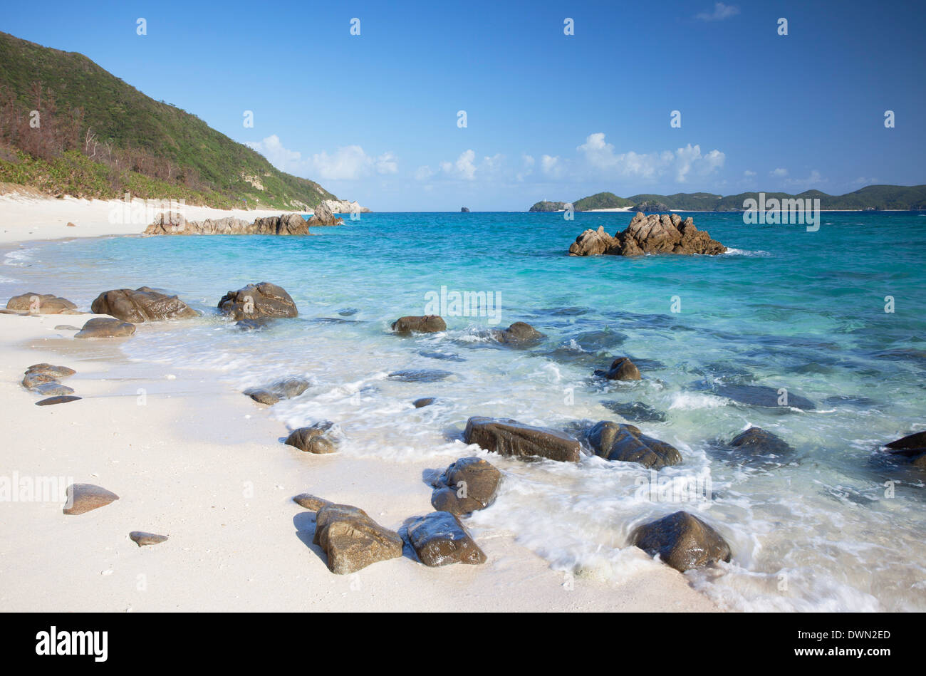 Nishibama Beach, Aka Island, Kerama Islands, Okinawa, Japan, Asia Stock Photo
