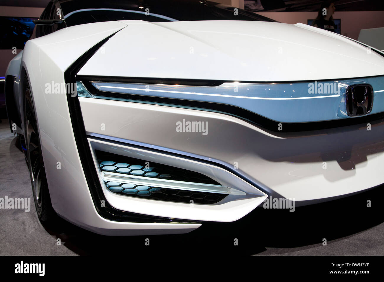 Honda FCEV concept at the 84th Geneva International Motor Show 2014. Stock Photo