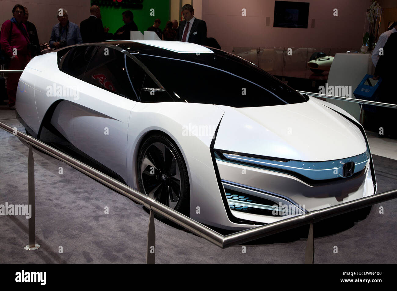 Honda FCEV concept at the 84th Geneva International Motor Show 2014. Stock Photo