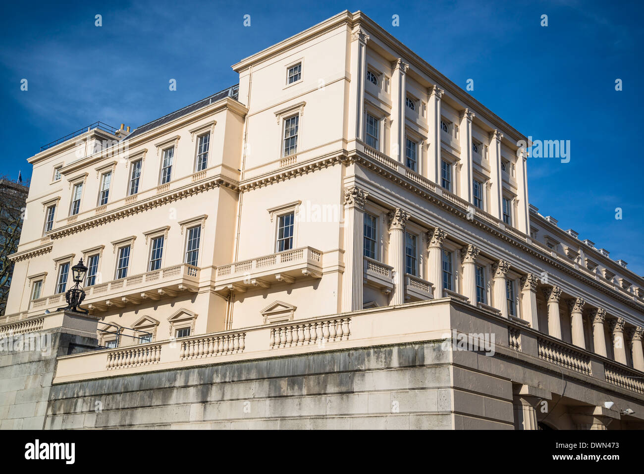 Carlton House Terrace, designed by John Nash, The Mall, City of