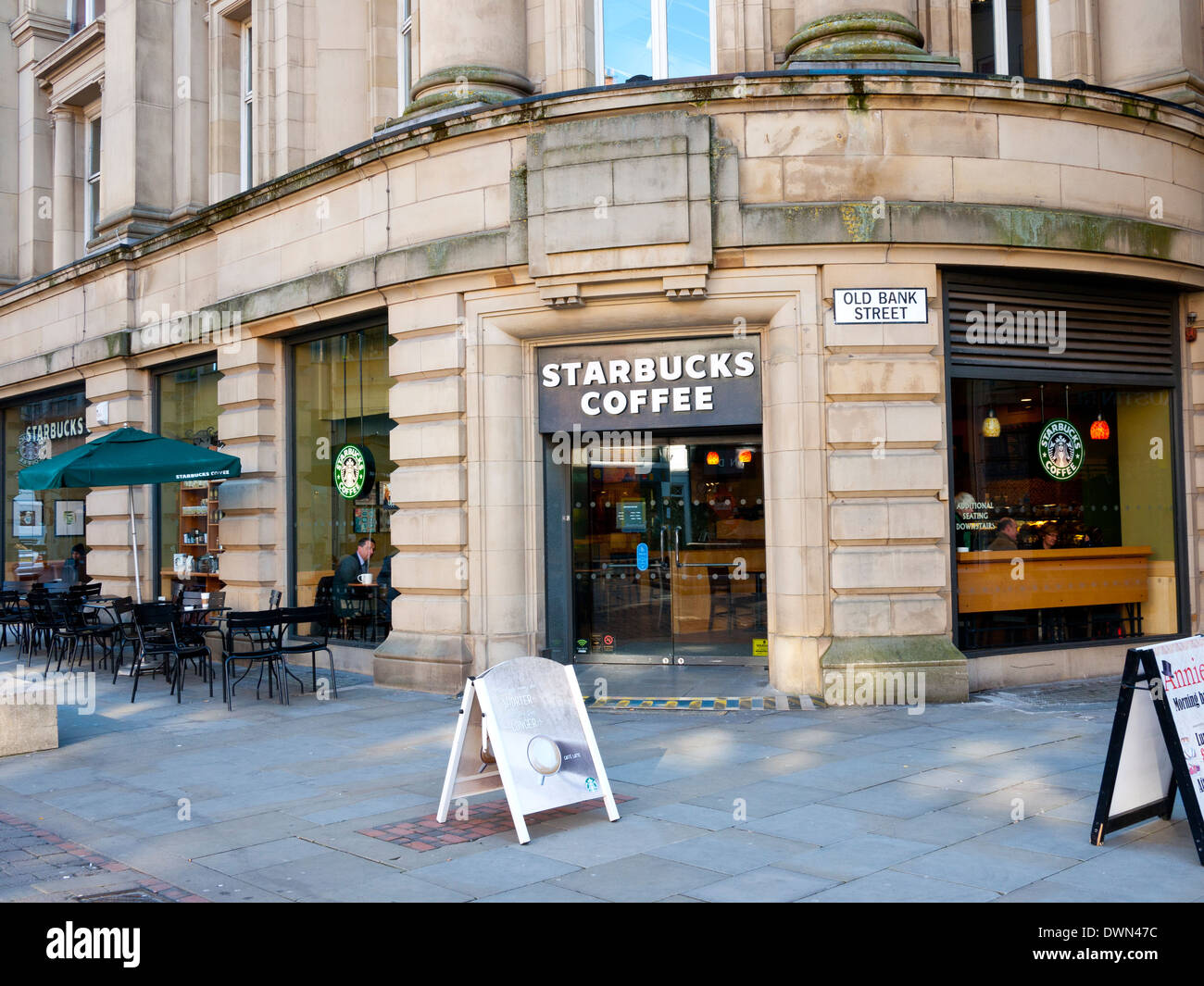 Starbucks coffee st annes square hires stock photography and images