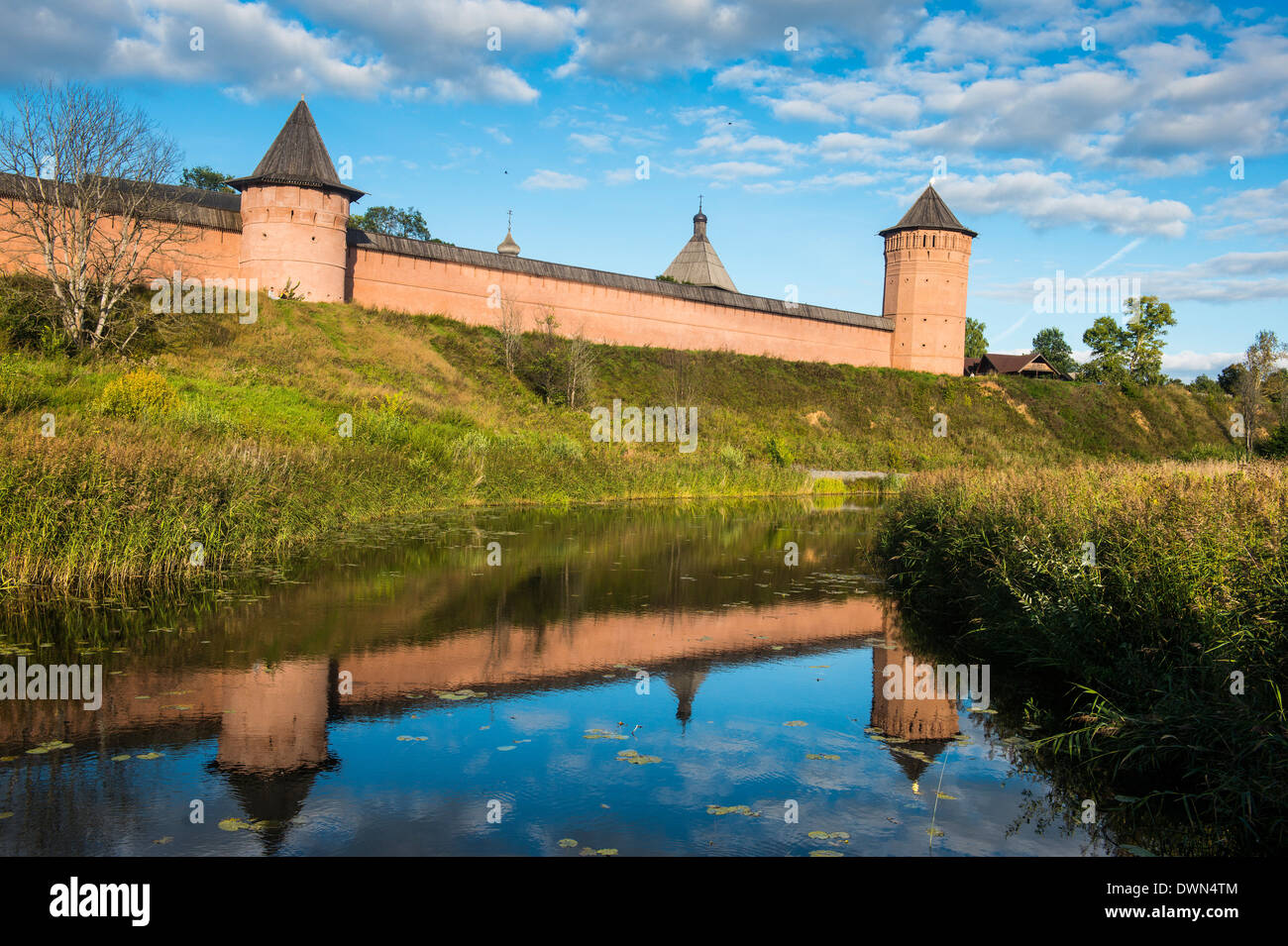 The Kremlin of Suzdal, UNESCO World Heritage Site, Golden Ring, Russia, Europe Stock Photo