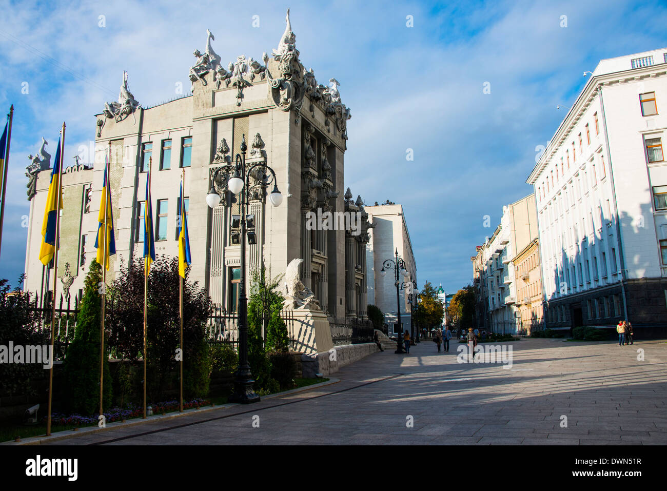 House of Chimeras, Kiev (Kyiv), Ukraine, Europe Stock Photo