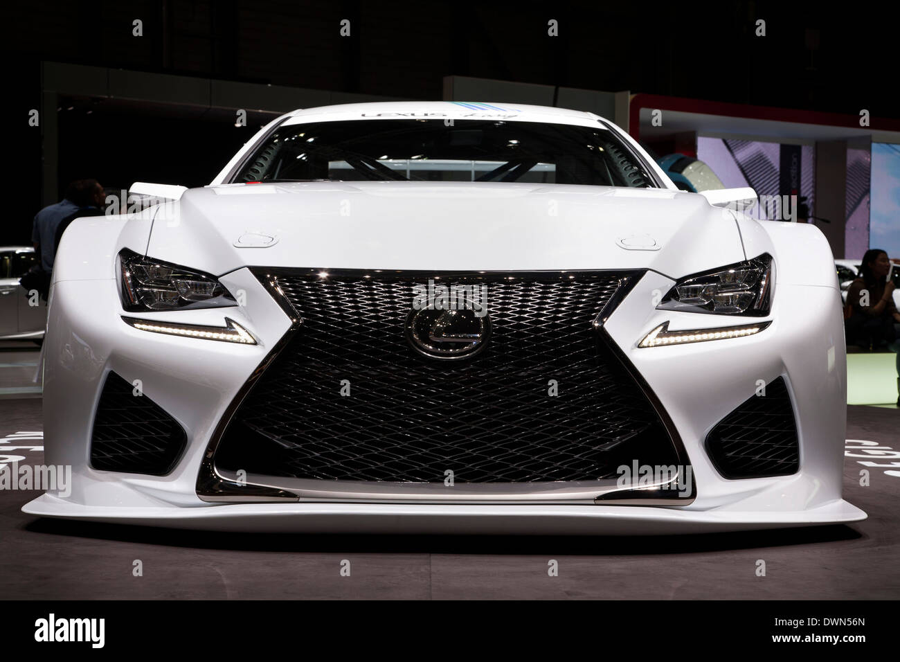 Lexus RC F GT3 Racing Concept at the 84th Geneva International Motor ... Lexus RC F GT3 Racing Concept at the 84th Geneva International Motor ...