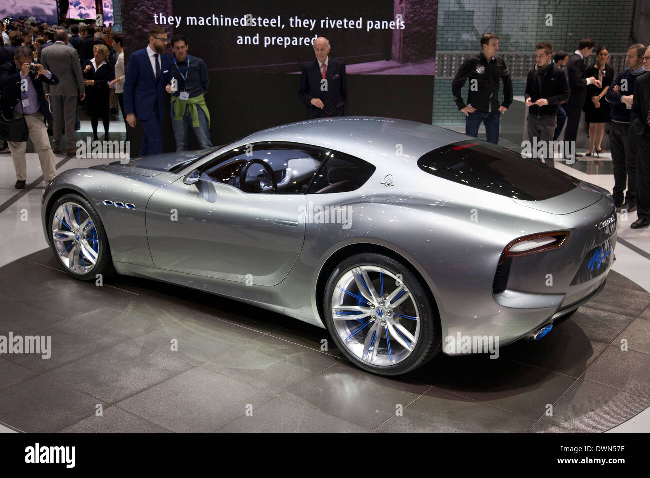 Maserati Alfieri concept at the 84th Geneva International Motor Show ... Maserati Alfieri concept at the 84th Geneva International Motor Show ...