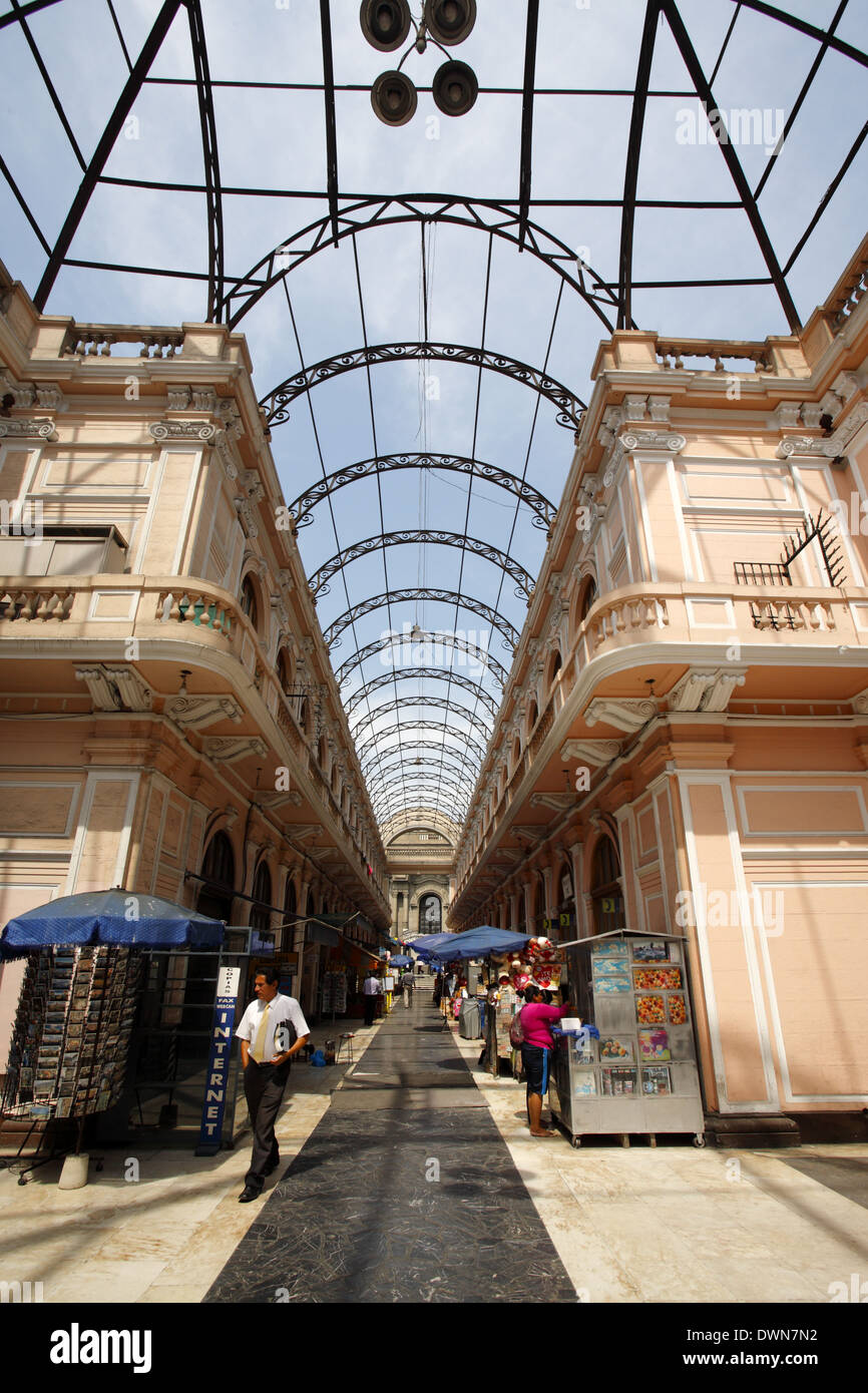 Central Post Office, Correo Central, Lima, Peru Stock Photo Alamy
