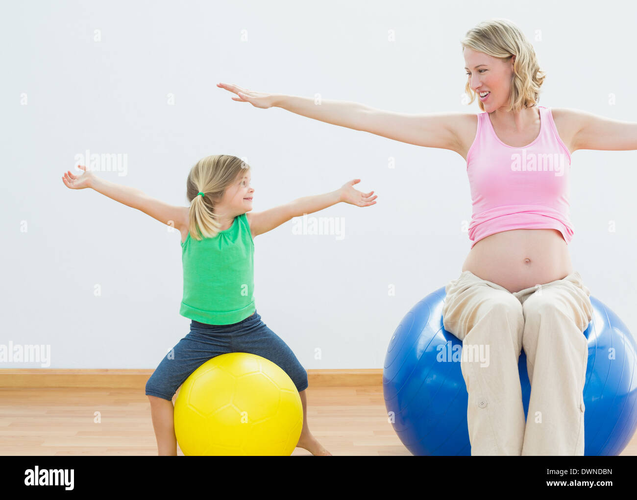 Bouncing on exercise ball deals