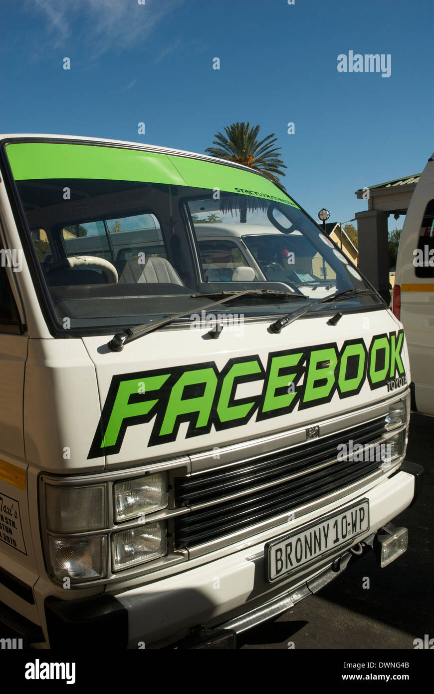 Minibus taxi, Worcester, Western Cape, South Africa, 2011 Stock Photo