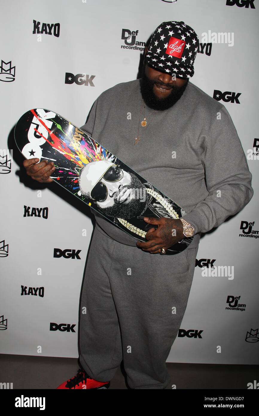 Rick Ross Gets A Louis Vuitton Skateboard Tries To Do Tricks Barefoot 