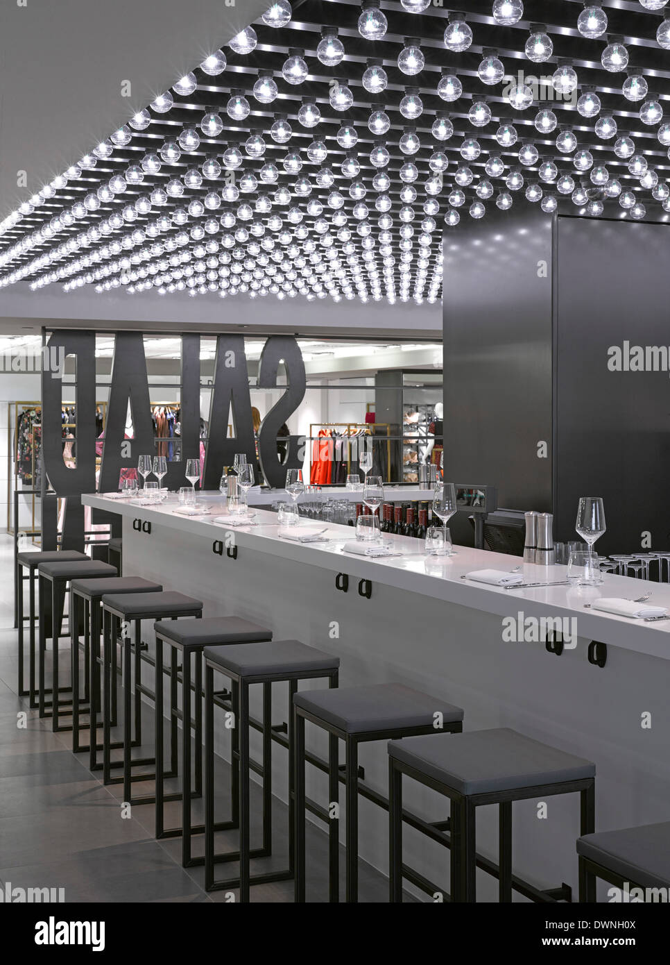 The Fashion lab at Harrods, London, United Kingdom. Architect: Found ...