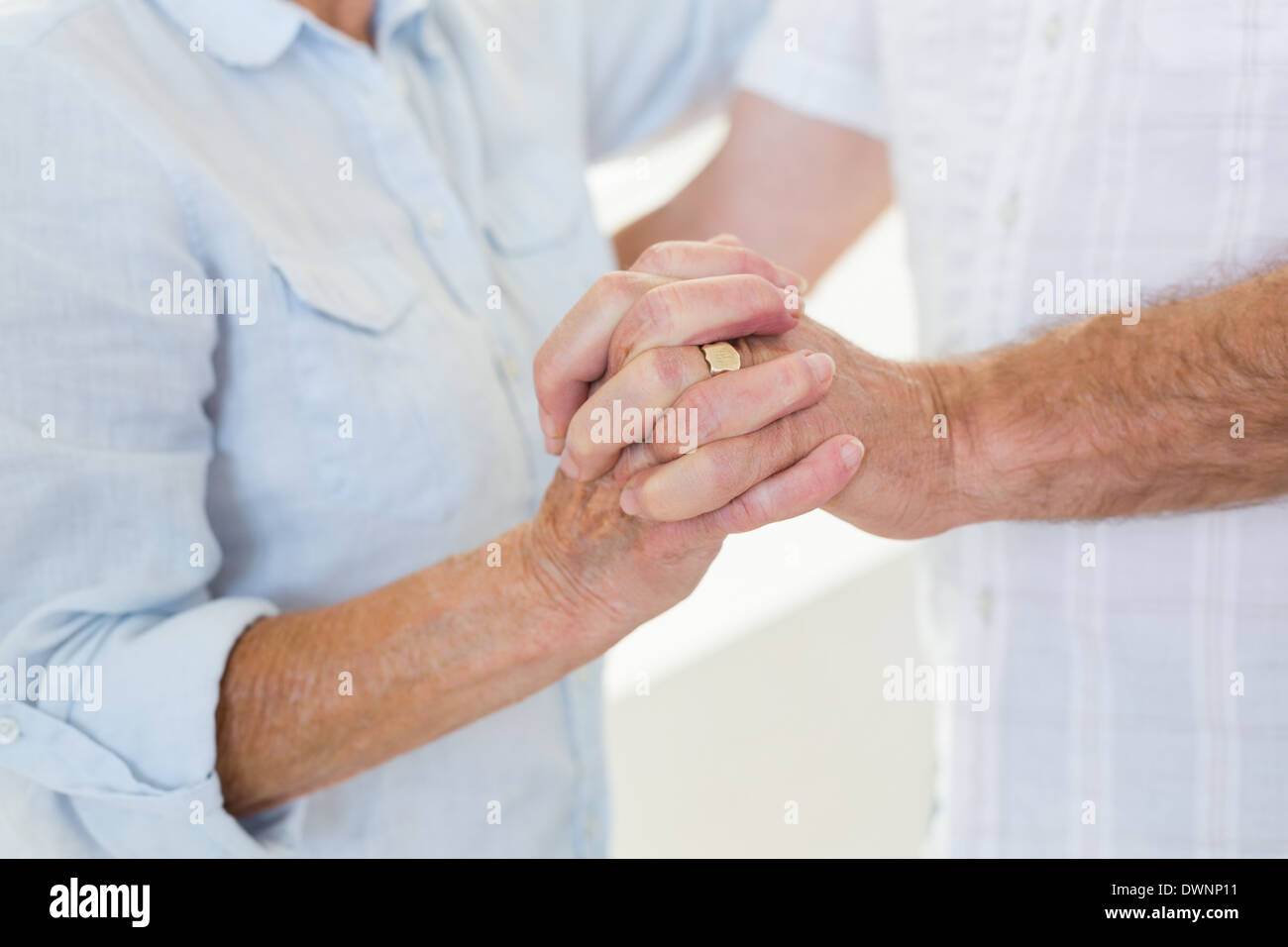 Senior couple dancing together Stock Photo