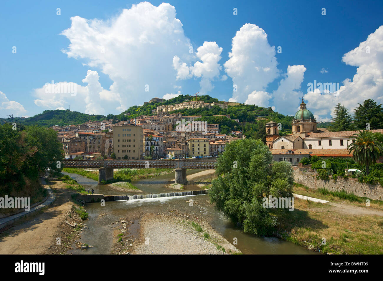 Townscape Of Cosenza Calabria Italy Stock Photo Alamy