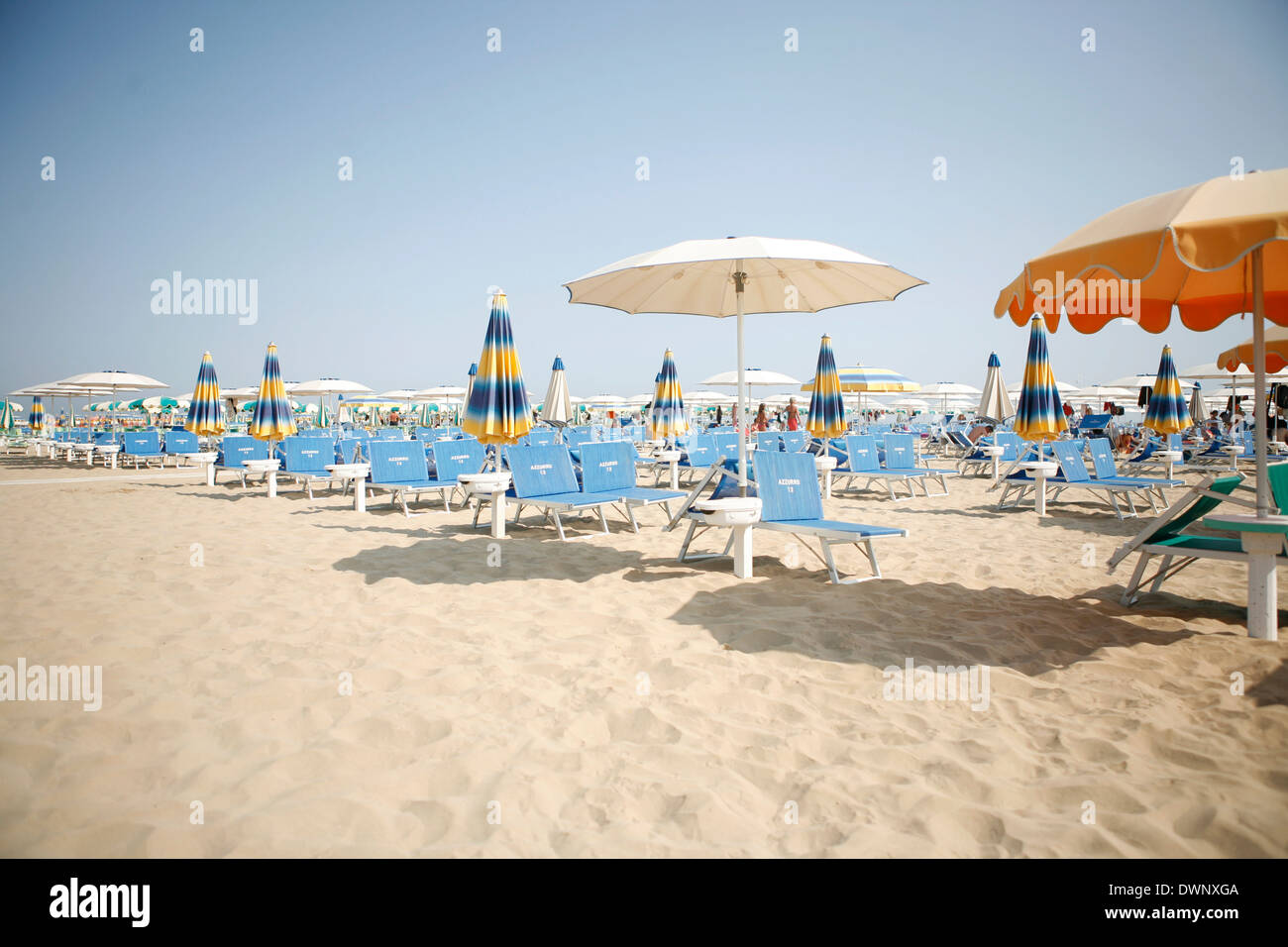 Rimini beach not emilia not romagna hi-res stock photography and images ...