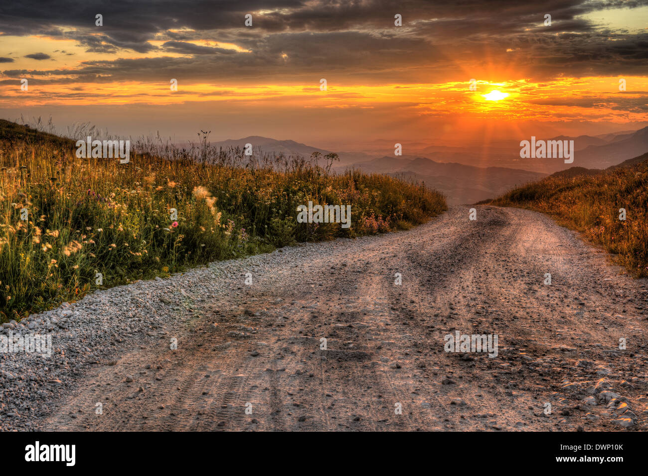 Beautiful sunrise with cross hi-res stock photography and images - Alamy