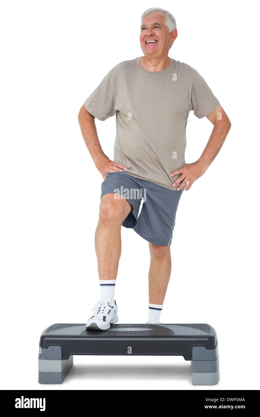 Full length portrait of a senior man Stock Photo