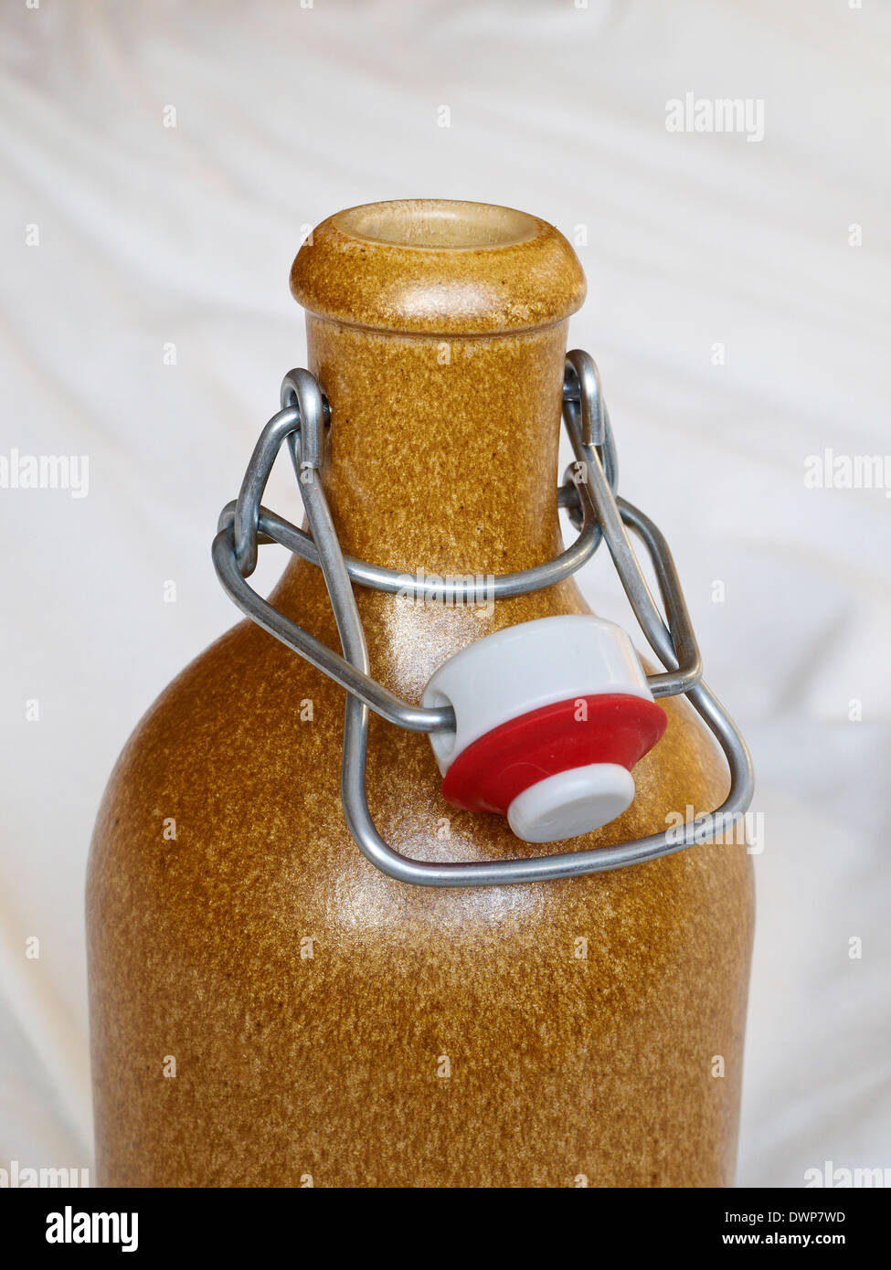 Ceramic flip top bottle Stock Photo Alamy
