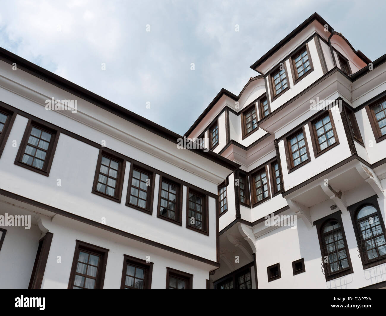 The Robevi House, Ohrid, Republic of Macedonia an important example of 19th C. traditional
