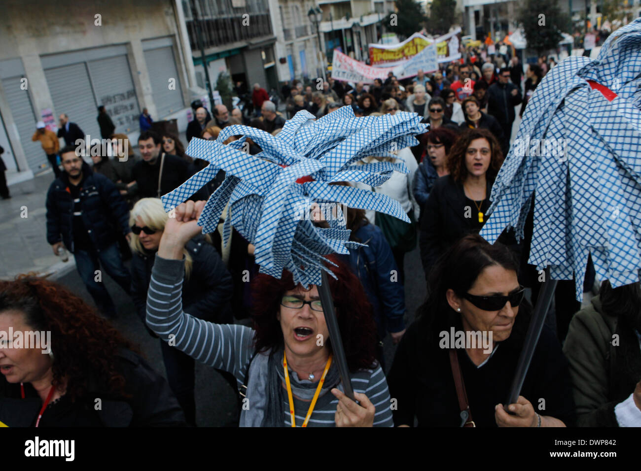 Mops and brooms hires stock photography and images Alamy