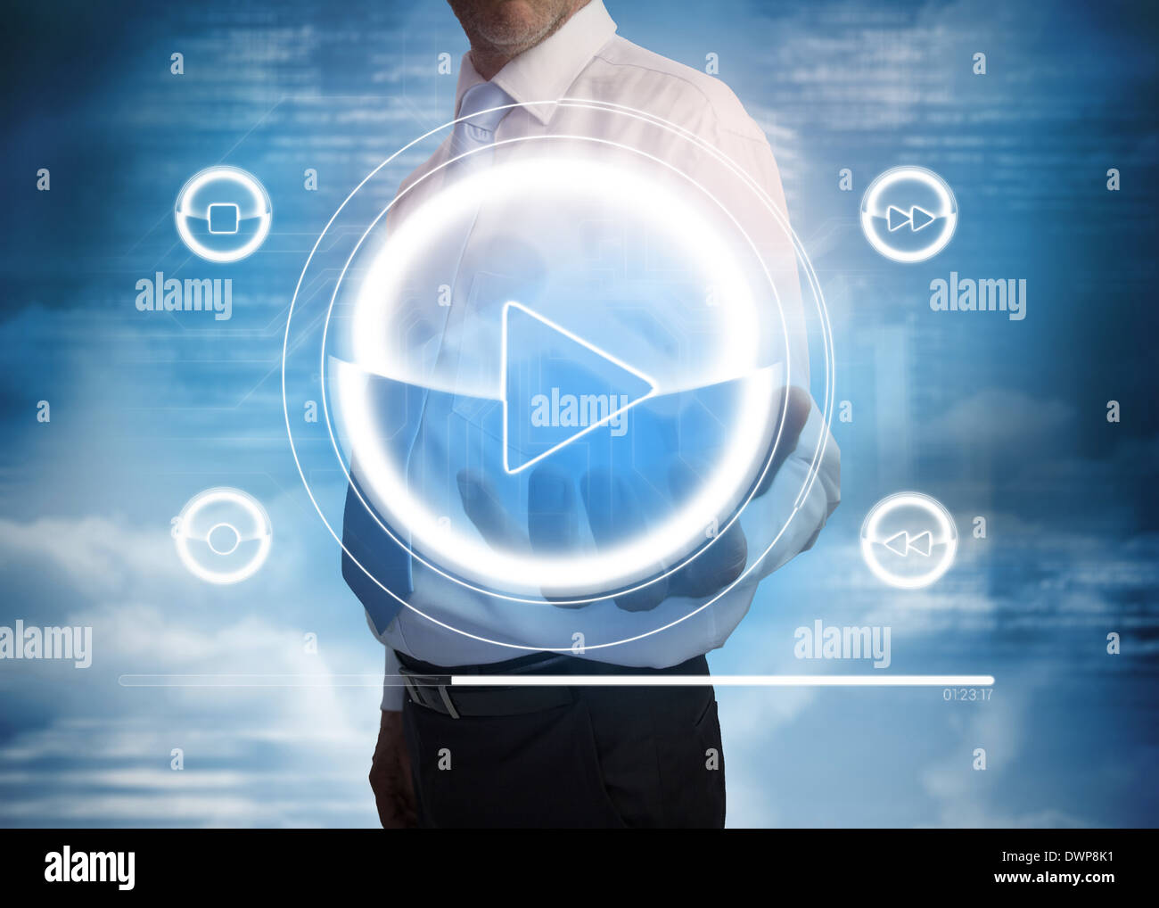 Player interface hi-res stock photography and images - Alamy