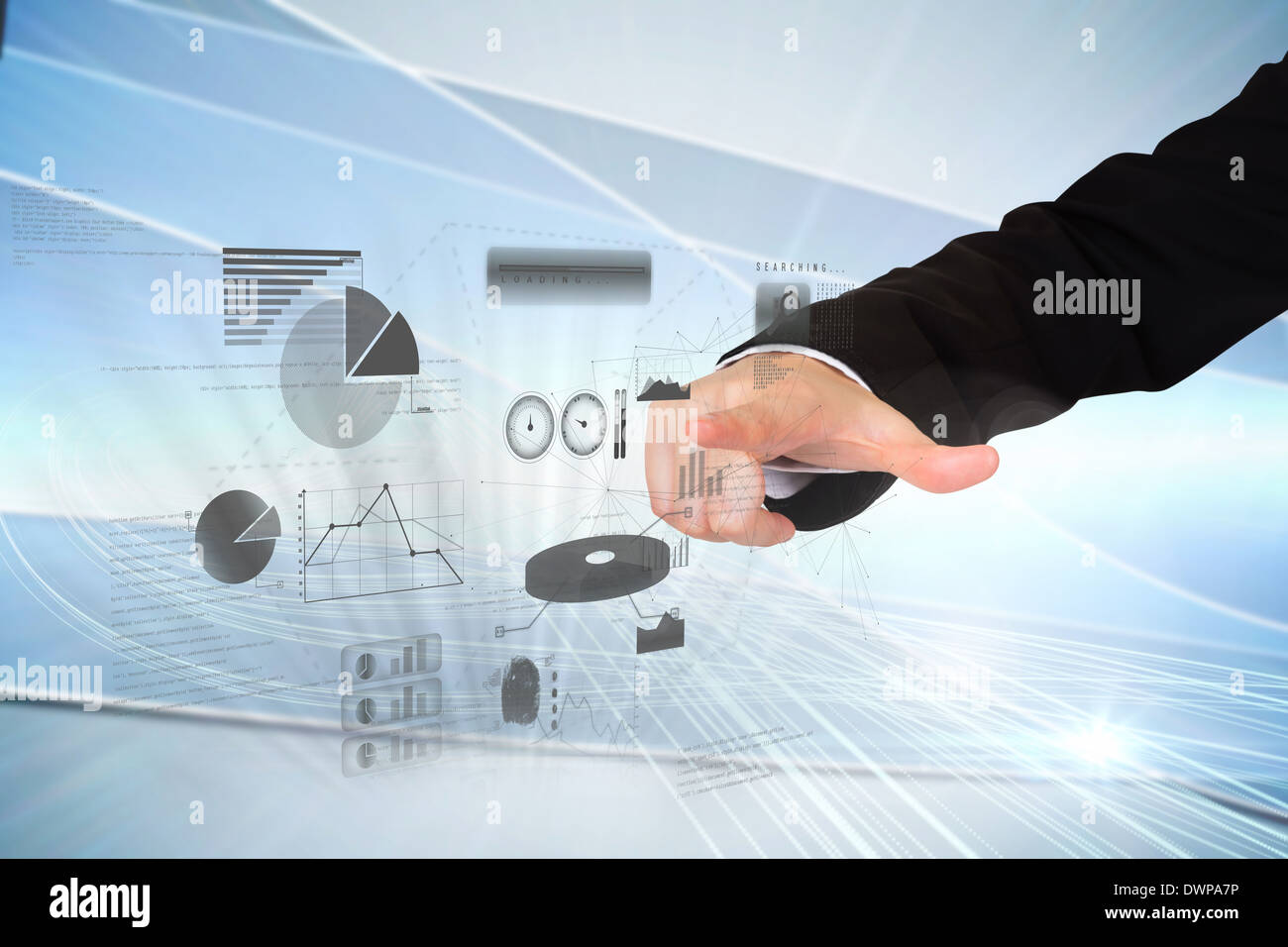 Data interface hi-res stock photography and images - Alamy