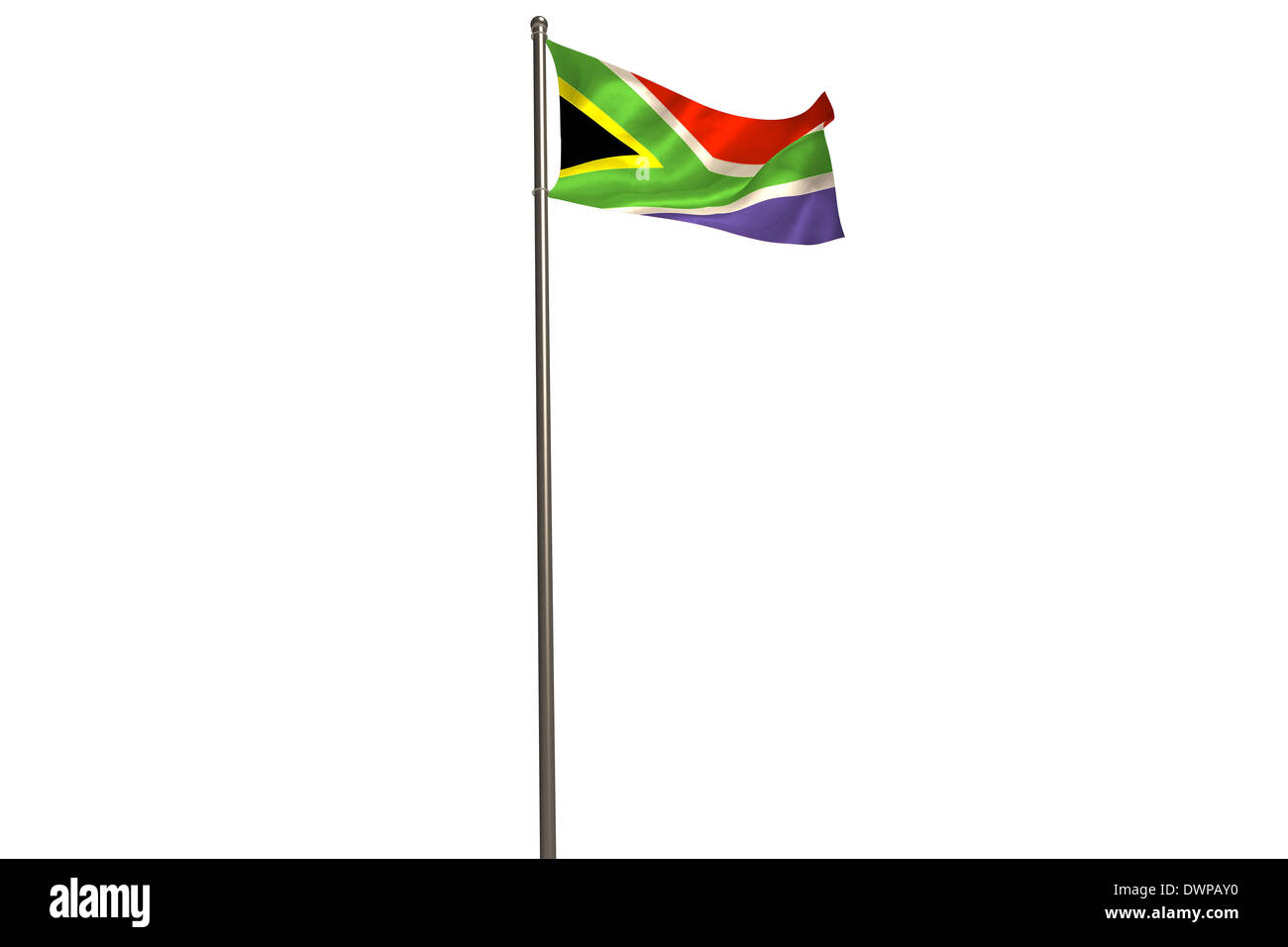 South african flag hi-res stock photography and images - Alamy