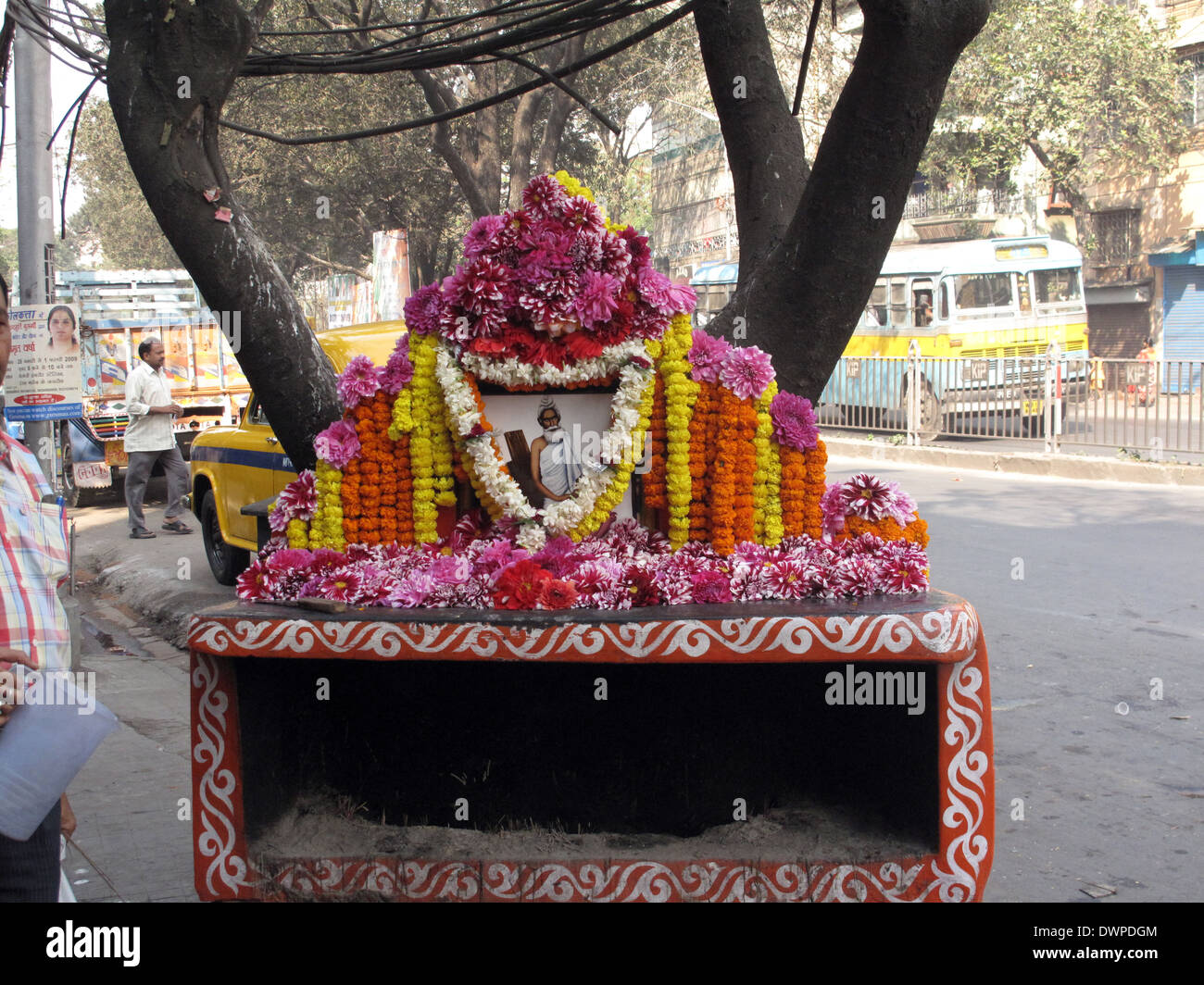 Indian altar hindu goddess hi-res stock photography and images - Alamy