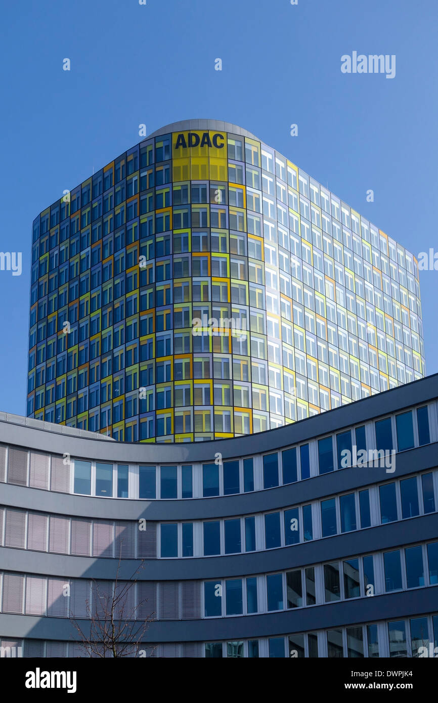 New ADAC Headquarters, Hansastraße 23-25 , Munich, Bavaria, Germany, Europe Stock Photo - Alamy