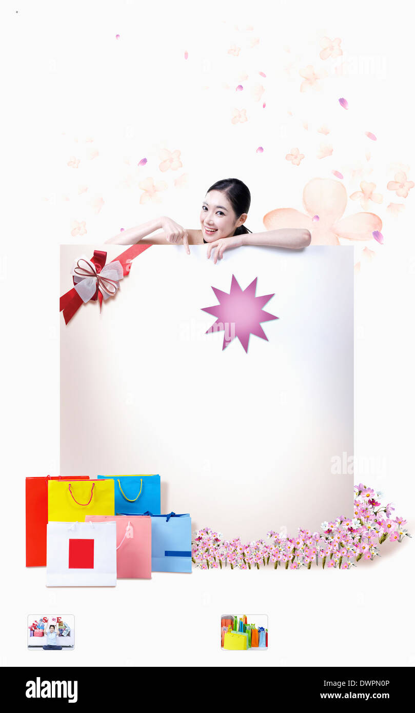 Behind objects Cut Out Stock Images & Pictures - Alamy