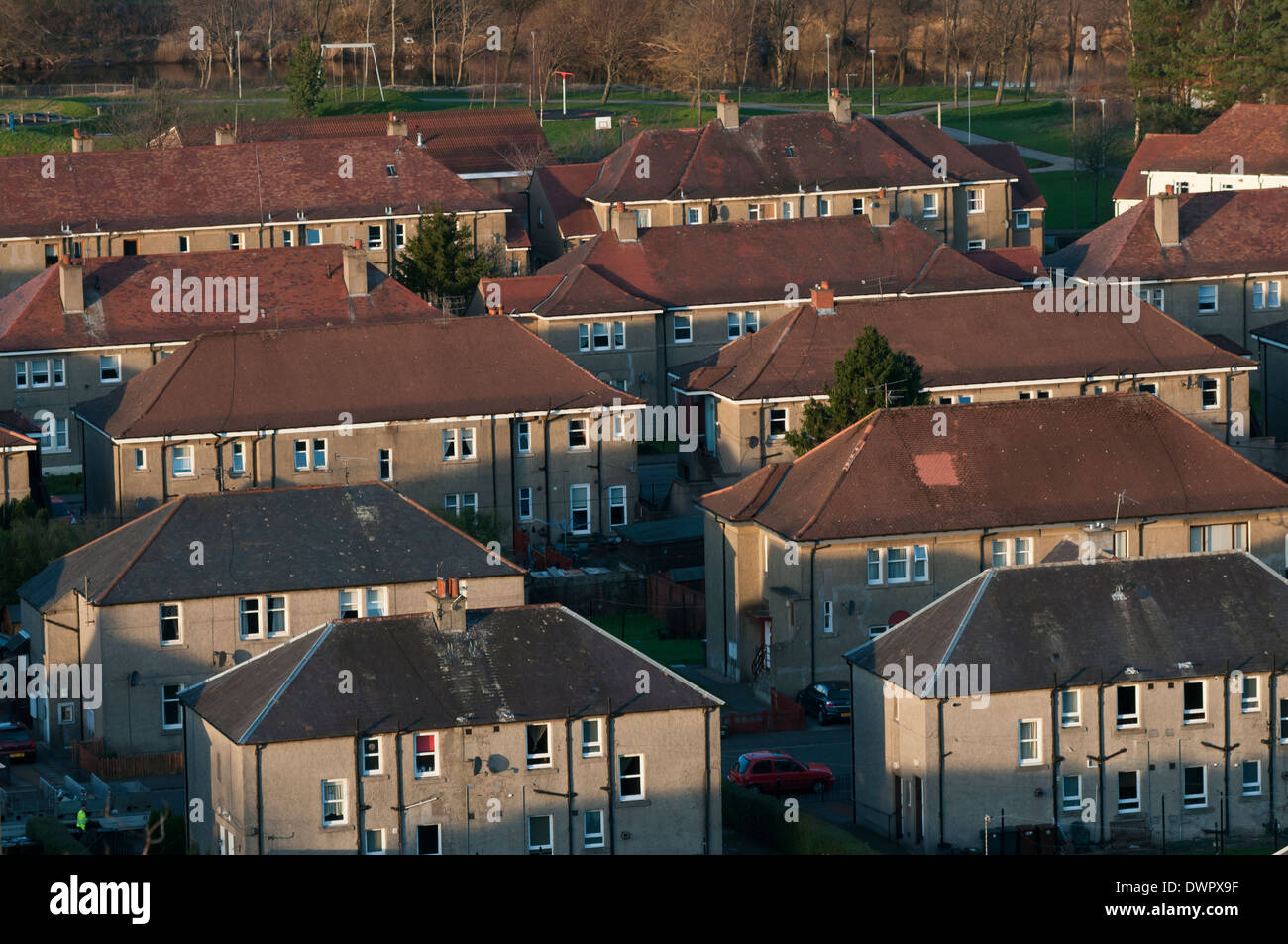 Council Housing Scotland High Resolution Stock Photography and Images