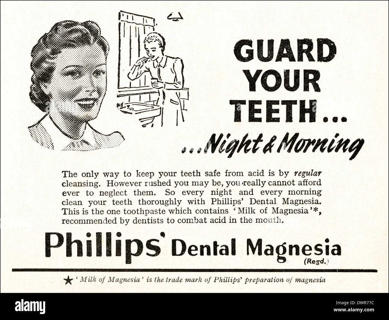 Magnesia toothpaste hi-res stock photography and images - Alamy
