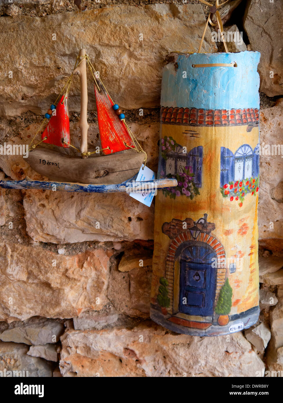 Souvenirs of Greece Stock Photo - Alamy