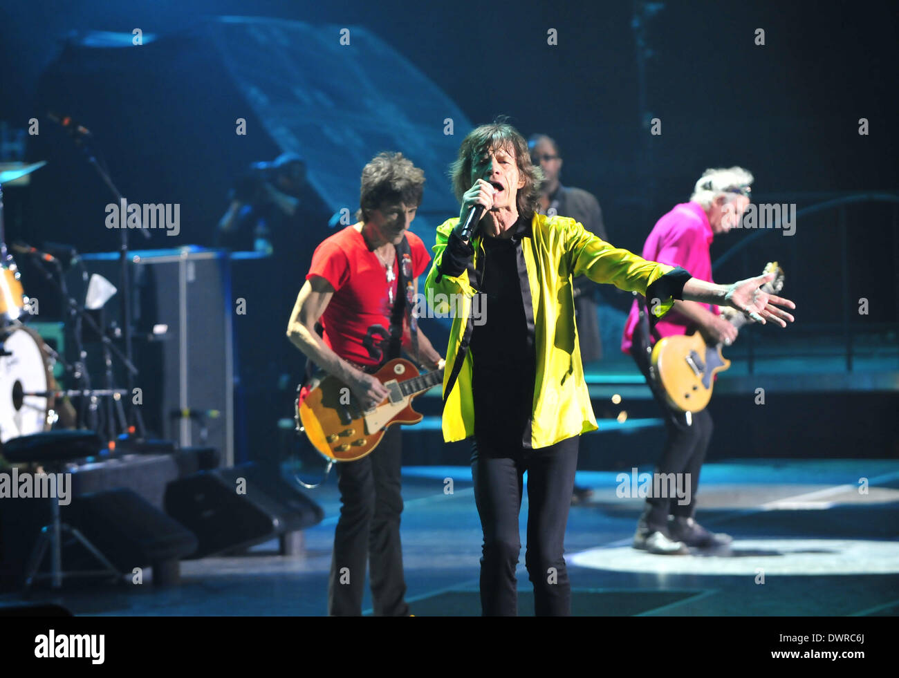 Rolling stones concert 2014 hi-res stock photography and images - Alamy