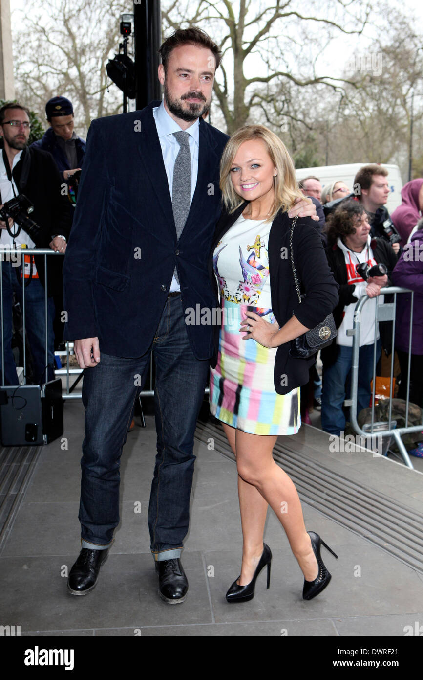 London, UK. 11th Mar, 2014. Jamie Theakston and Emma Bunton attend the 2014 TRIC Awards at The Grosvenor House Hotel on March 11, 2014 in London, England. Credit:  dpa/Alamy Live News Stock Photo
